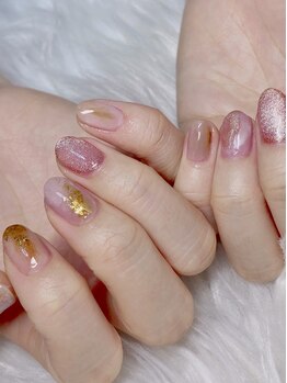 ヴィオラネイル(VIOLA.nail)の写真/【90minアートデザイン¥6000】持ち込みアートOK!マグネット/ニュアンスからアートし放題もお任せ下さい★