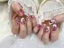 クリスマスネイル