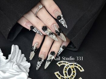 サンサンイチ 関内店(331)/ツイードネイル