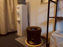 ファミリア(Familiar.)の雰囲気(国産よもぎ蒸しのお得な回数券有。5回分¥12000、10回分¥22000)