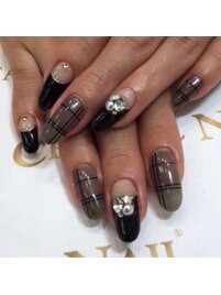 フレンチ×チェック