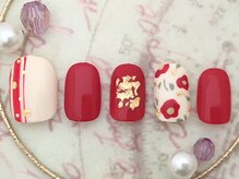 シェリー(Cherie)/お正月ネイル