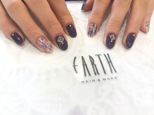アース ネイルアイラッシュ 前橋店(EARTH Nail&Eyelash)/アートデザイン ￥８０００