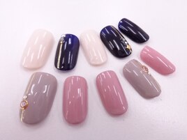 ワンカラー+ラインテープ