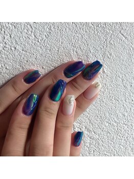 グラマラス アンジェアイ 荻窪店(glamourous ange eye)/オーロラネイル