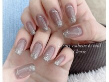 シェリエ(Cherie)/先端ラメ/ニュアンスミラー