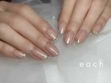 イーチ 烏丸御池(each)/ガラスフレンチ×艶カラー