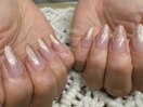ラメグラデーション