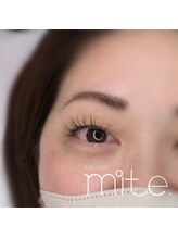 ミテ(mite.)/両面で120本　仕上りイメージ