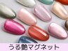 透け感マグネット×自爪育成ケアコース(パラジェル・フィルイン）