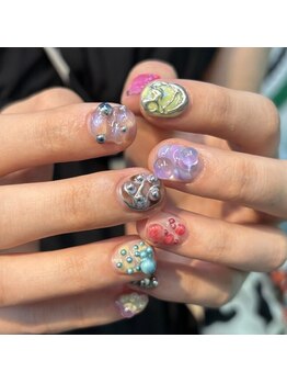 ニコネイル 渋谷店(NICO nail)の写真/技術力の高さ・デザインのセンスは圧巻!これまでの発想になかったデザインに出逢える本格派アートサロン♪