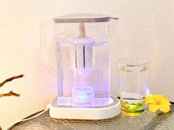 ヨサパーク カノン 湘南台店(YOSA PARK Kanon)/水素水を飲むことで効果UP!