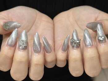 ウサギネイル 新大久保店(usagi nail)/リボンネイル