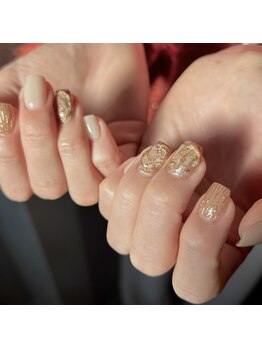 ネイルズ ヒマワリ(Nails Himawari)/【松田担当】定額ニュアンスart