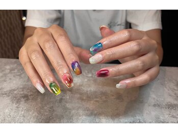 ヒミツキチ 恵比寿店(himitsukichi)/夏ニュアンスアート