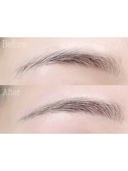 アイブロウメニューがあるサロン