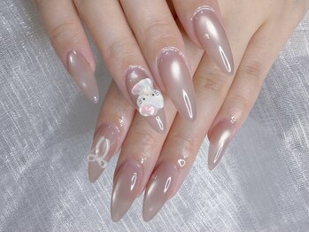 おしゃれピンクネイル【錦糸町】