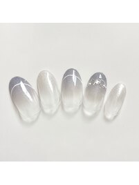 グラデーションネイル　オフィス