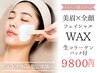 美眉×全顔フェイシャルWAX生コラーゲンパック付
