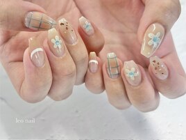 7月ニュアンスネイル
