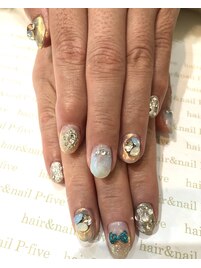 2021シンデレラネイル♪