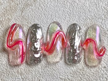 レイネイル 岐阜茜部店(RAY NAIL)/クリアネオン