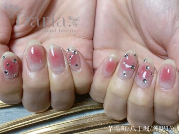 チークネイル ワンカラー 新川 Pg ダリア Daria のフォトギャラリー ホットペッパービューティー