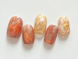 鉱物ネイル