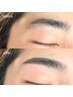 【MEN'Sメンズ】 美眉アイブロウwaxスタイリング＋間引き毛量調整