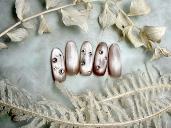 ブリスフルハピネス(Blissful happiness)/定額ネイル(simple)新春ver.