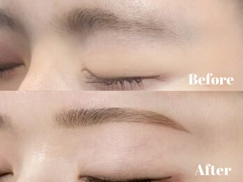 リモア(remoa)/【yuna】自眉も活かした眉毛に！