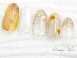 ひまわり＊summer Nail