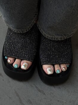 アスネイル(asu nail)/フット定額デザイン