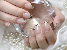 アンジュ(Ange)/【Rika】アニマル柄フレンチ