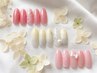 【大人気！】美フォルム×レースNAiL2本まで¥6000