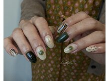 ネイルサロン ティフィン(tiffin)/～シックなグリーン＾＾～
