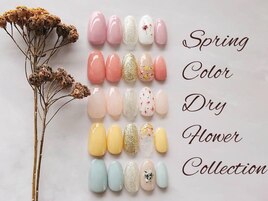 定額押し花ネイル