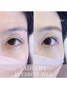 エールラッシュカール 森ノ宮(aile lash curl)/ラッシュリフト×眉ワックス