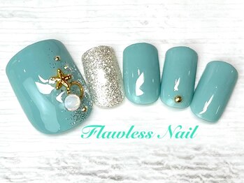 フローレスネイル 新宿店(FlawlessNail)/【フット】 オフ込7280円