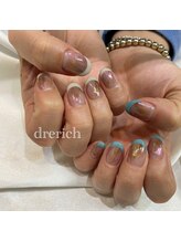 ネイルサロン ドレリッチ 心斎橋店(drerich)/オーロラパウダー♪