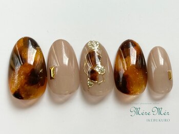 パラジェル認定サロン メールメール 池袋店(MereMer)/べっ甲ネイル