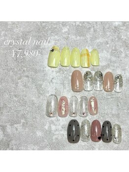 クリスタルネイル ゆめタウン博多店(CRYSTAL NAIL)/定額キャンペーン ¥7980