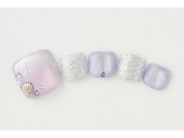 【フットネイル】マグパープル