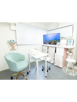 DVDが見られるサロン