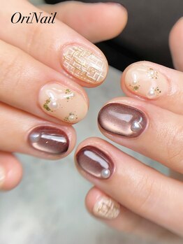 ニュアンスネイル×マグネット