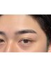 【男性】メンズアイブロウスタイリング(眉毛ワックス)