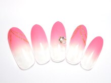 ワンネイル(ONE NAIL)/＃シンプル＃ラメライン