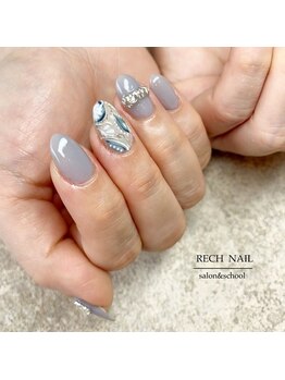 レッシュネイル サロンアンドスクール(RECH NAIL salon&school)/ペイズリー*