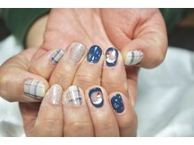 わたしのネイルとよもぎ蒸し/雪だるま