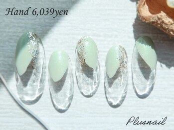 プラスネイル 池袋西口店(PLUS NAIL)/【2428】定額6,039円塗りかけ